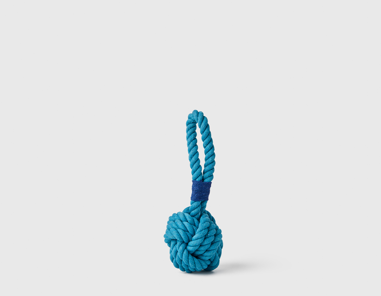 Blue Celtic Knot Tie Rope Dog Toy