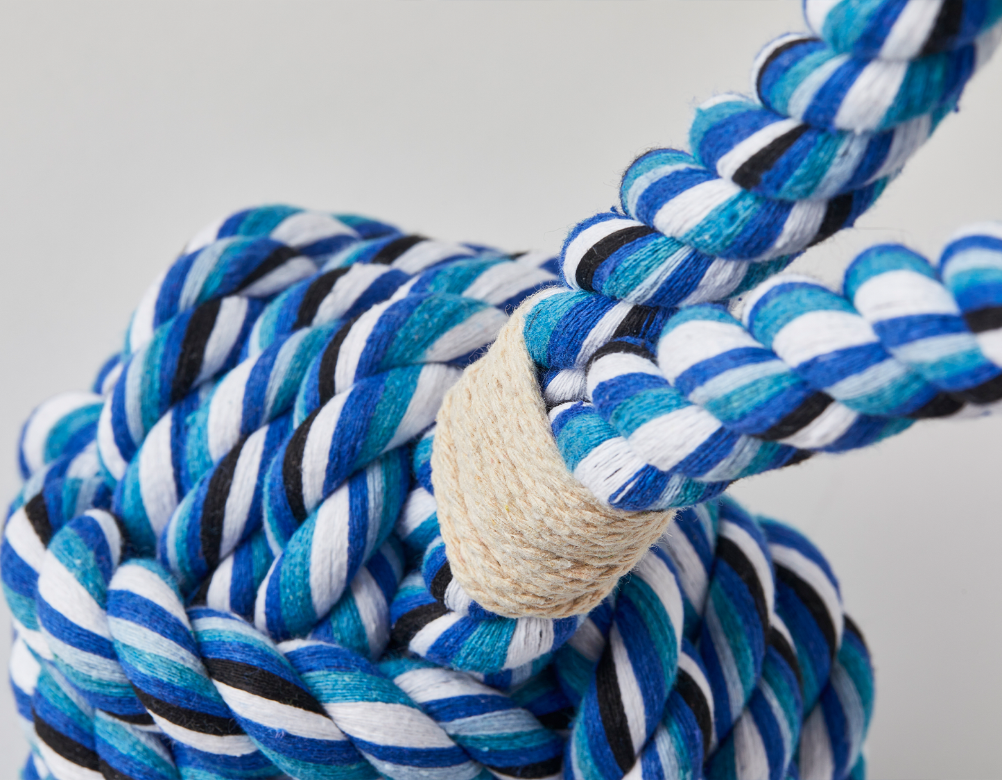 Ocean Waves Celtic Knot Tie Rope Dog Toy