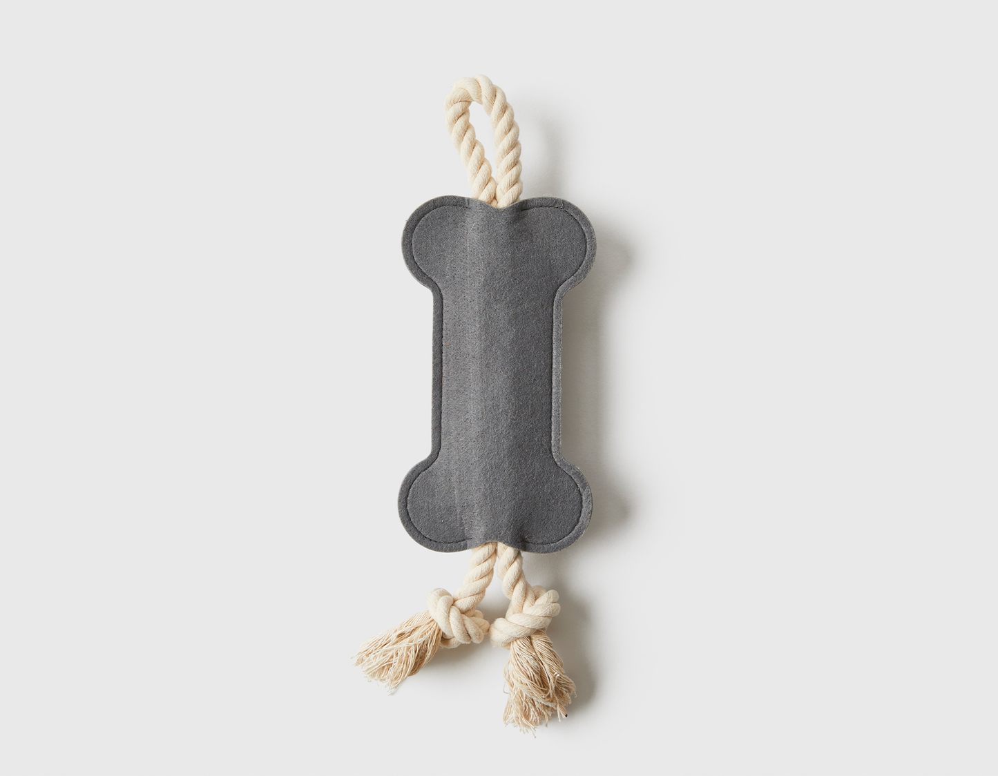 Hitch and Bone Black Rope Dog Toy