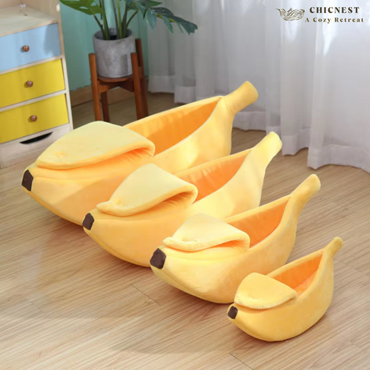 Banana Shape Warm Cat / Dog Bed | BUY ONE GET ONE 50% OFF