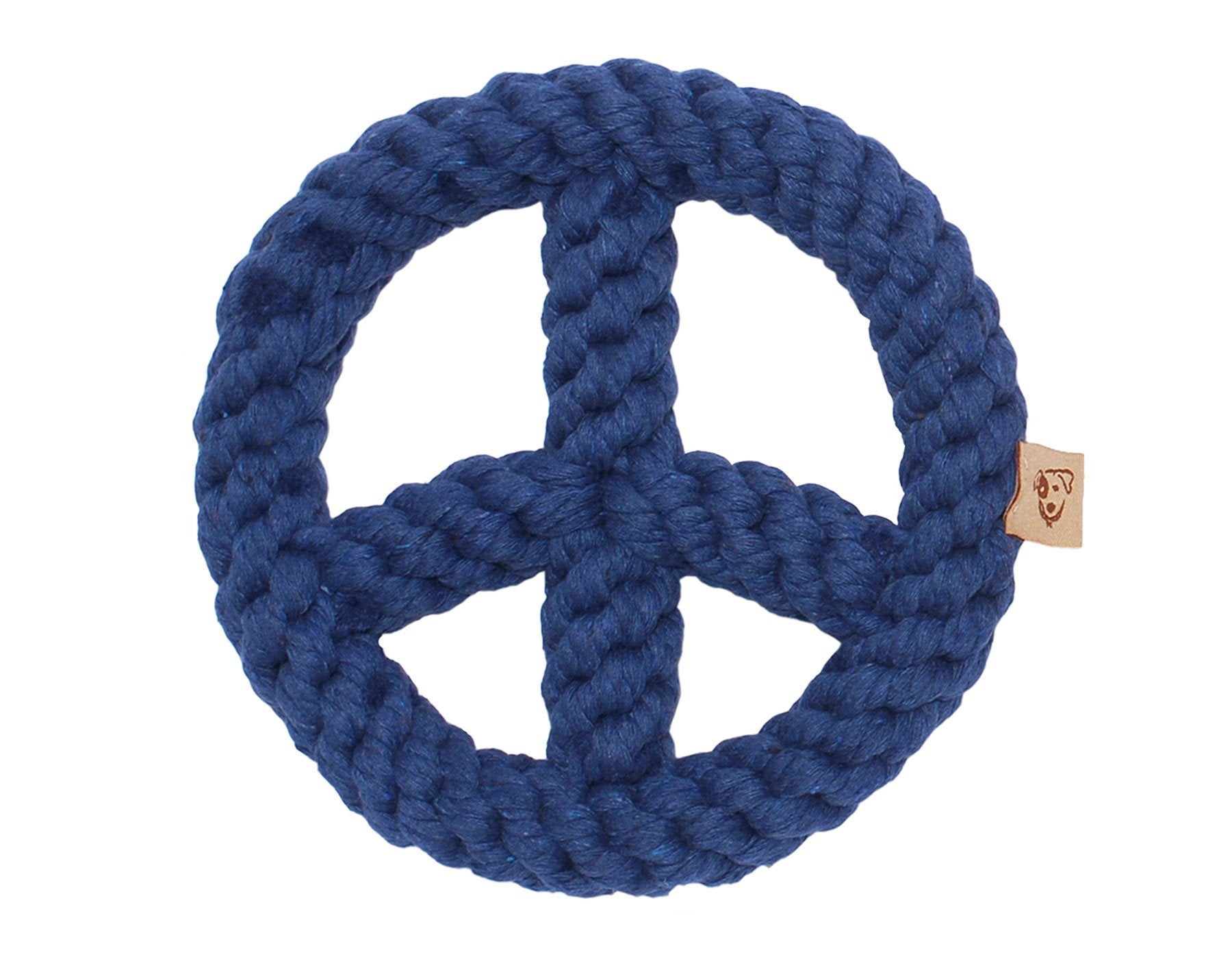 Blue Peace Sign 7